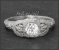 Preview: Diamant Ring 585 Weißgold, 0,55ct, River, Si1
